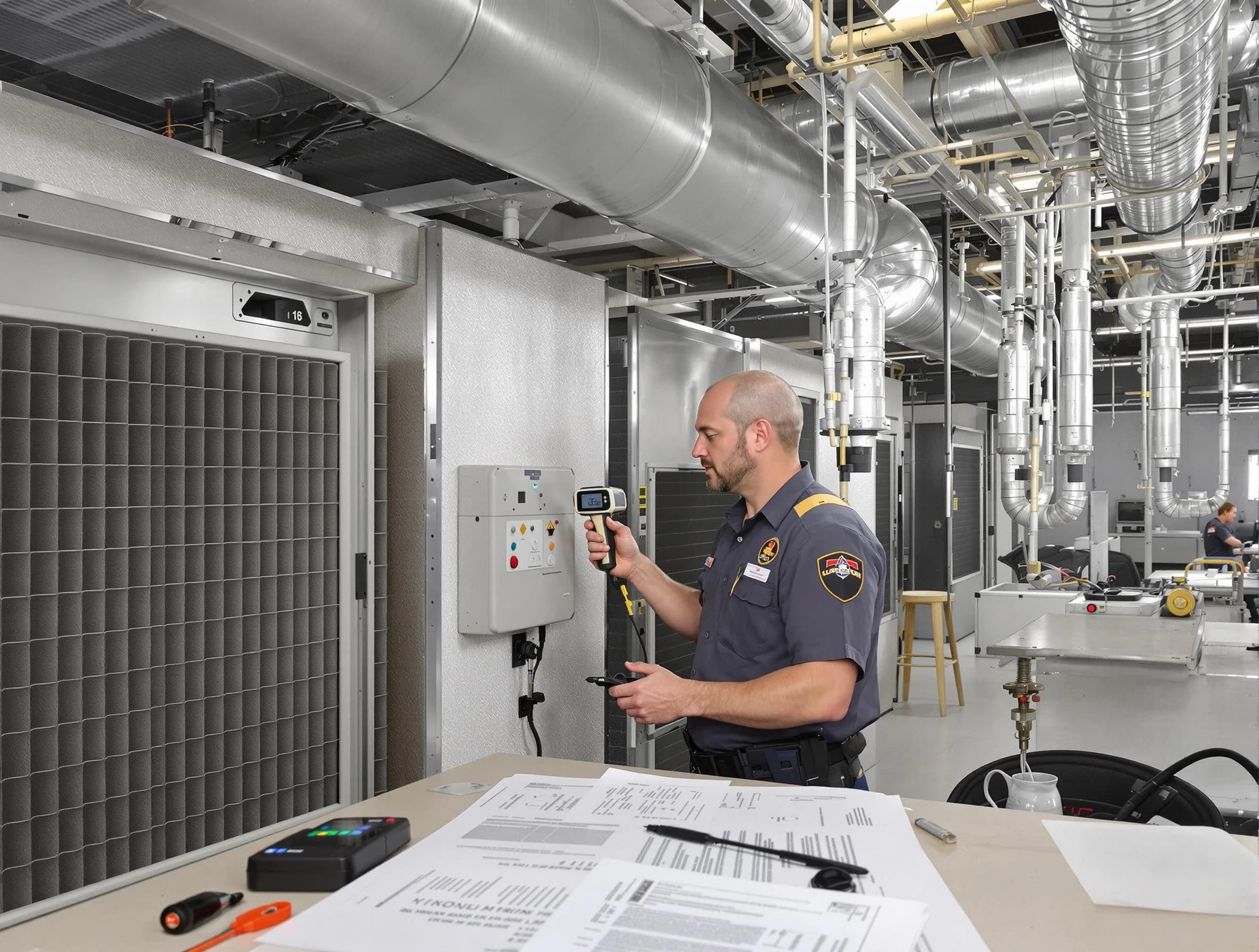 Professional filter system inspection by Hanceville Air Duct Cleaning in Hanceville