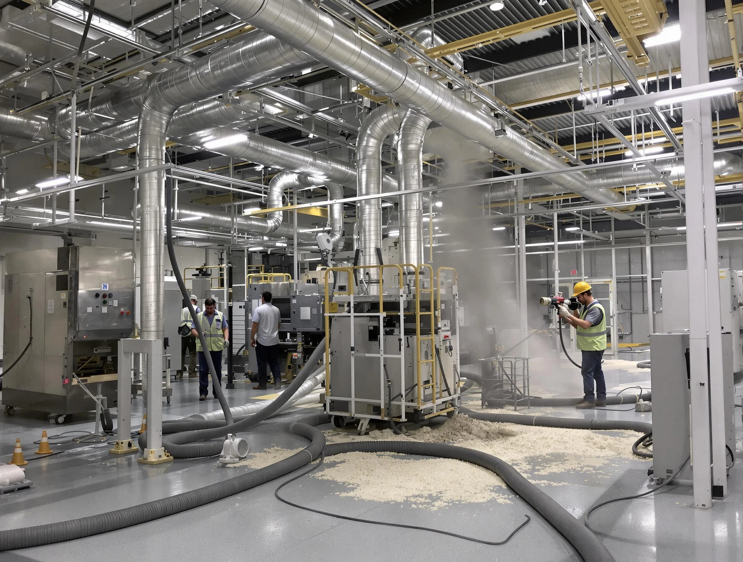 Heavy-duty industrial duct cleaning by Hanceville Air Duct Cleaning in Hanceville