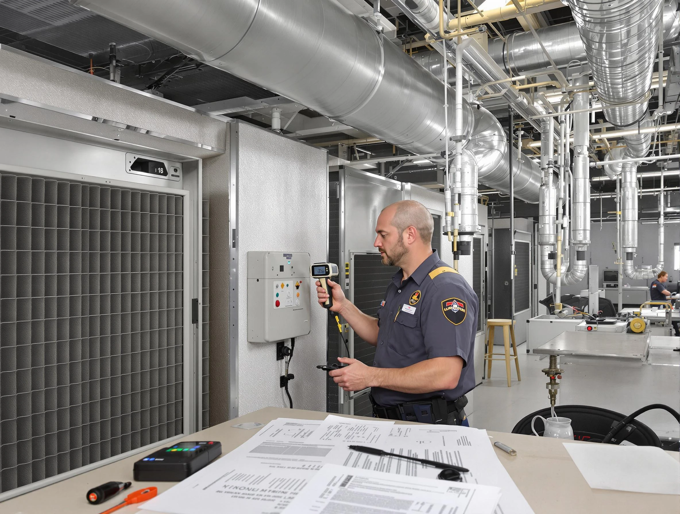 Professional filter system inspection by Hanceville Air Duct Cleaning in Hanceville