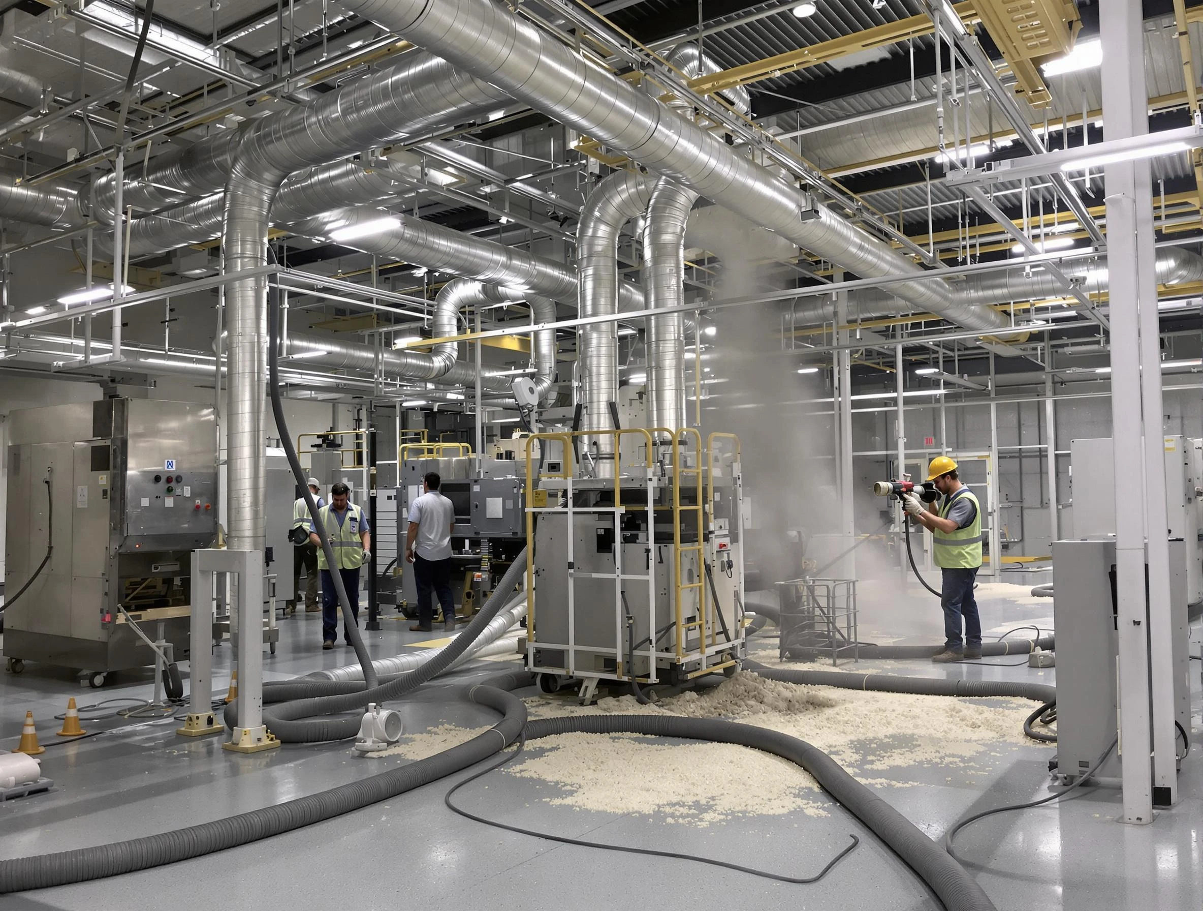 Heavy-duty industrial duct cleaning by Hanceville Air Duct Cleaning in Hanceville